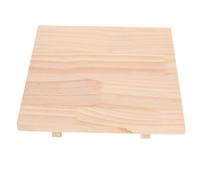 BESTonZON Planche de Sculpture en Bois Massif 24x24 Cm pour Modelage Argile Artisanal, Support Solide et Léger pour Artistes Créatifs, Outil de Poterie Polyvalent, Usage Bricolage