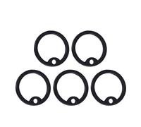 BESTonZON Plaque d'identification pour Chien, Cercle de Silence en Silicone, Lot de 12, Protection des Bords, réduction du Bruit, pour Chien