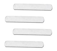 BESTonZON Plaques D’Acier Lestées Invisibles pour Sport Et Musculation, Lot De 4 Pièces, Acier Galvanisé Solide, Accessoires Fitness Polyvalents pour Entraînement Musculaire Et Gilet Lesté