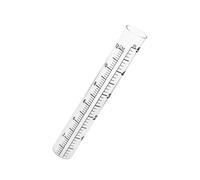 BESTonZON Pluviomètre Verre avec Fond Plat et Échelle Tube Essai Transparent pour Mesure de Pluie Jardin Collecte Précise des Précipitations Compatible Agriculture et Recherche Climatique
