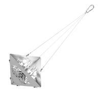 BESTonZON Poêle Suspendu Acier Inoxydable Plateforme pour Feu De Poêle pour Barbecue Extérieur