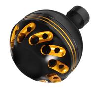 BESTonZON Poignée de Moulinet de pêche Robuste en Aluminium, antidérapante, pour Une Prise en Main Confortable, Remplacement Universel pour moulinets à Tambour Fixe et à Lancer, Noir