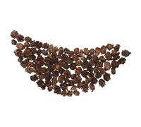BESTonZON Pommes de Pin en Bois Classiques pour Décoration de Noël à Suspendre, Lot de 100 Pièces, Charme Rustique Maison Magasin