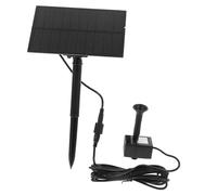BESTonZON Pompe Fontaine Solaire Extérieure Robuste avec Panneau Solaire Haute Efficacité pour Bassin de Jardin Installation Facile et Résistance Corrosion