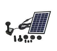 BESTonZON Pompe Fontaine Solaire Flottante pour Bassin Jardin Extérieur Fontaine Oxygénation Automatique pour Étang Poisson Décoration sans Batterie