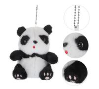 BESTonZON Porte Clés Peluche Panda Adorable Pendentif Sac à Main Doux et Portable Décoration Cartoon pour Clés et Sac à Dos Cadeau Anniversaire et Fête