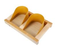 BESTonZON Porte De Cage à Pigeons Double Porte D’entrée Piège à Oiseaux De Rechange pour Pigeonnier