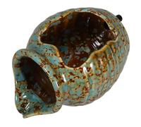 BESTonZON Pot Cascade Céramique pour Intérieur Jardin Eau Décorative pour Aménagement Paysager Ambiance Relaxante Vase Hydroponique