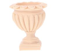 BESTonZON Pot de Fleurs Miniature Colonne Romaine Accessoire de Décoration pour Maison de Poupée Pot à Plantes Réaliste Abs pour Bricolage et Décorations Intérieures