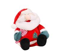 BESTonZON Poupée en Peluche du Père Noël Rouge XXL 45 CM - de Noël Décoratif pour Maison et Fête Peluche Douce pour Collection et Présent Festif