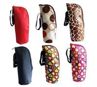 BESTonZON pour Biberon à Lait Garçon Fille Portable avec Isolation Thermique Rouge Éclatant