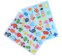 BESTonZON Puzzle Éducatif Alphabet 2 Pièces Puzzles Puzzles Numériques Puzzle Numérique Puzzle ABC Puzzle Lettre Apprentissage Alphabet Puzzle Apprentissage Bois