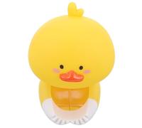 BESTonZON Rallonge de Robinet en Vinyle Jaune Facile à Installer Forme Animale de Dessin Animé pour Robinet de Salle de Bain, Accessoire Pratique pour Adolescents