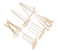 BESTonZON Râteau à Sable pour Jardin Zen Miniature Ensemble Outils Miniatures pour Décoration De Jardins De Sable Pierres Outils Manuels pour Relaxation De Bureau