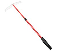 BESTonZON Râteau Poker à Pousser Jetons Manche Confortable sans Burr Collecteur Pratique pour Jeux de Cartes et Jetons Poker Rouge