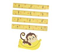 BESTonZON Règle De Magnétique Pour Garçon Fille Autocollant Mural De Mesure De Cartoon Pour Chambre Garçon Fille Toise Amovible Et Réutilisable Avec Motif Animaux
