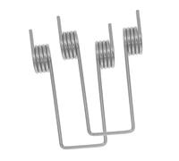BESTonZON Ressorts De Torsion Métal pour Couvercle De Poubelle Pièces De Rechange Robustes, 2 Unités Compactes pour Poubelle à Couvercle Battant, Remplacement Pratique Et Solide