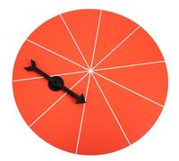 BESTonZON Roue de Prix Rotative Murale Orange pour Jeux de Fête Loterie et Animation Roulette Ludique pour Soirées et Événements
