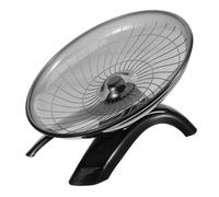BESTonZON Roue Silencieuse pour Hamster Grosse Roue d'exercice en Plastique Noir Fournitures pour Animaux De Compagnie pour Hamsters Chinchillas Et Jouet pour Petits Animaux