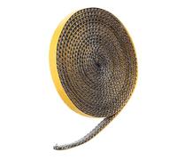 BESTonZON Ruban Autocollant Joint Étanchéité pour Poêle à Granulés et Corde Plate Résistante à Haute Température Isolation Thermique pour Porte de Poêle et Insert