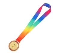 BESTonZON Ruban De Médaille Sportive Prix Sportifs en Or Médailles De Récompense D'Équipe Trophée en Métal