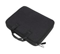 BESTonZON Sacoche de Rangement Double Couche en Polyester pour Accessoires de Montre et Écouteurs, Étui Portable Maison Voyages