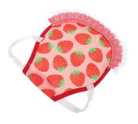 BESTonZON Selle de Poule en Polyester Protection des Plumage et Corps, Tablier Rouge Sangle Élastique, Accessoire Pratique pour Poules en Plein Air
