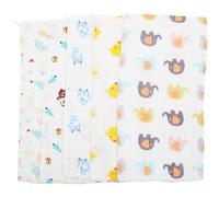 BESTonZON Serviettes De Toilette En Coton Pour Garçons Et Filles Lot De 5 Serviettes Pour Bébé Texture Douce Facile À Nettoyer Serviette De Bain Pour Bébé Pour Garçons Et Filles