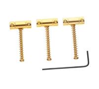 BESTonZON Set de Guides de Corde Métal pour Guitare Électrique avec Clé Accessoires Pratiques pour Retenir les Cordes et Prolonger Leur Durée de Vie