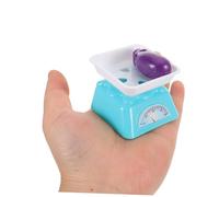 BESTonZON Set de Jouets de Cuisine Miniature avec Balance Aliments Réalistes Fruits Légumes pour Garçon Fille Jouets Éducatifs pour Jeux Imitation et Développement Social