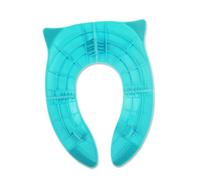 BESTonZON Siège De Toilette Pliable Cartoon Smile Non Adapté Aux Tout-Petits Facile À Nettoyer Et Portable pour La Maison Et Les Voyages