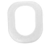 BESTonZON Siège de toilette pour enfants Coussin de siège de toilette en PU Accessoire de toilette adapté aux enfants siège de toilette portable pour enfants Unité centrale blanche