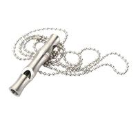 BESTonZON Sifflet de Dressage Chien en Acier Inoxydable Résistant, Sifflet D'arrêt Portable, Compact et Léger, Camping Randonnée Plein Air pour Entraînement et Obéissance Canine