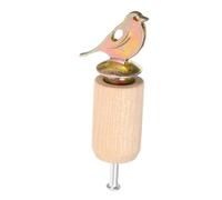 BESTonZON Sifflet Jouet pour Oiseaux Léger en Bois et Métal, Petit et Délicat, Sifflet D'entraînement Amusant pour Garçon et Filles, pour S'amuser à Imiter les Chants D'oiseaux