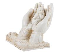 BESTonZON Statue De Mains Prière Ornement De Bureau Statue Ange Résine Ornement Résine pour Salon De Fille