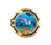 BESTonZON stickers muraux autocollant mural gomettes sticker muraux étiquette autocollante etiquette autocollante gommettes Autocollant D animal Poisson tropical appliqué poisson de mer 3d