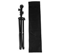 BESTonZON Support Caisse Claire Réglable Métal pour Batterie Rack Entraînement Tambour avec Hauteur Ajustable Pied de Batterie Stable pour Percussion Intérieure Finition Résistante Noire