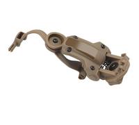 BESTonZON Support d’écouteurs Pliable et Rotatif en Nylon Adaptateur pour Casque Rail de Connexion Stable kit Complet d’Accessoires pour Casque de tir et Couleur Boue Accessoires Bras