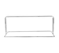 BESTonZON Support de Fixation pour Écran de Séparation Mobile Grand Format Argenté Pince Amovible pour Cloison de Bureau Jusqu’À 9 MM D’Épaisseur Adapté pour Usage Scolaire et