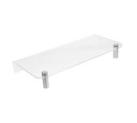 BESTonZON Support De Moniteur Base Informatique Support De Levage De Moniteur Colonne Montante Pour Moniteur Dangle Rehausseur Décran Meuble Tv Caoutchouc Pupitre Bureau Support Informatique