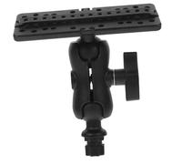BESTonZON Support de Sondeur Poisson Rotatif Abs pour Kayak Accessoire Bateau pour Détection Facile des Poissons