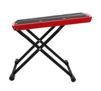 BESTonZON Support De Tabouret De Guitare Pliable Réglable Hauteur à Positions Antidérapant Portable Pour Guitare Classique Acoustique