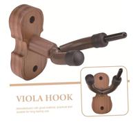 BESTonZON Support Mural pour Violon de Noir Crochet pour Violon Alto et Erhu Rangement Mural Peu Encombrant pour Instruments à Cordes