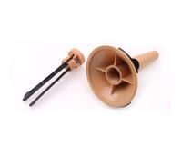 BESTonZON Support Trépied Pliable Portable pour Trompette avec Base Stable Métal Protection Feutre Jaune Accessoire pour Instruments à Vent