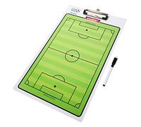 BESTonZON Tableau de Football Réutilisable PVC Planification Entraînement et Match Portable et Surface Effaçable pour et Compétitions