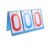 BESTonZON Tableau Score Portable à Chiffres Positions Compteur Multi Sports Suspendu pour Football Tennis de Table et Basket Ball Plastique et Facile à Nettoyer