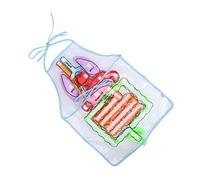 BESTonZON Tablier Éducatif Transparent des Organes pour Enseignement Précoce Apprentissage Interactif des Organes Internes pour Garçon Fille Matériel Pédagogique pour Et Hôpitaux