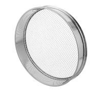 BESTonZON Tamis à Terre en Acier Inoxydable 30 CM Tamis de Jardinage pour Compost et Sable à Maille Fine pour Filtration Terre Sable Roches Outil Polyvalent pour Jardin et Laboratoire