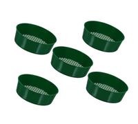 BESTonZON Tamis en Plastique pour Jardinage - Outil De Tamis à Sol Compact 5 Pièces - Filtre à Sable Et Énigme De Pierre pour Plantation Et Compost