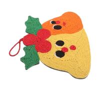 BESTonZON Tapis à Griffer Forme de Cloche pour Chat Protège Griffures Tapis Rafraîchissant Multifonction pour Animaux Coussin Confortable pour Intérieur